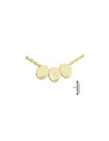 Necklace Gemoro Woman in Yellow Gold Diamante 0.01 Ct PBE1785GIA - PBE1785GIA